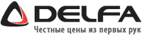 Логотип фирмы Delfa в Омске